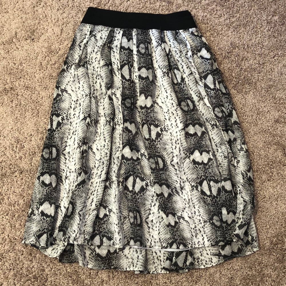 Snake print skirt by WHBM